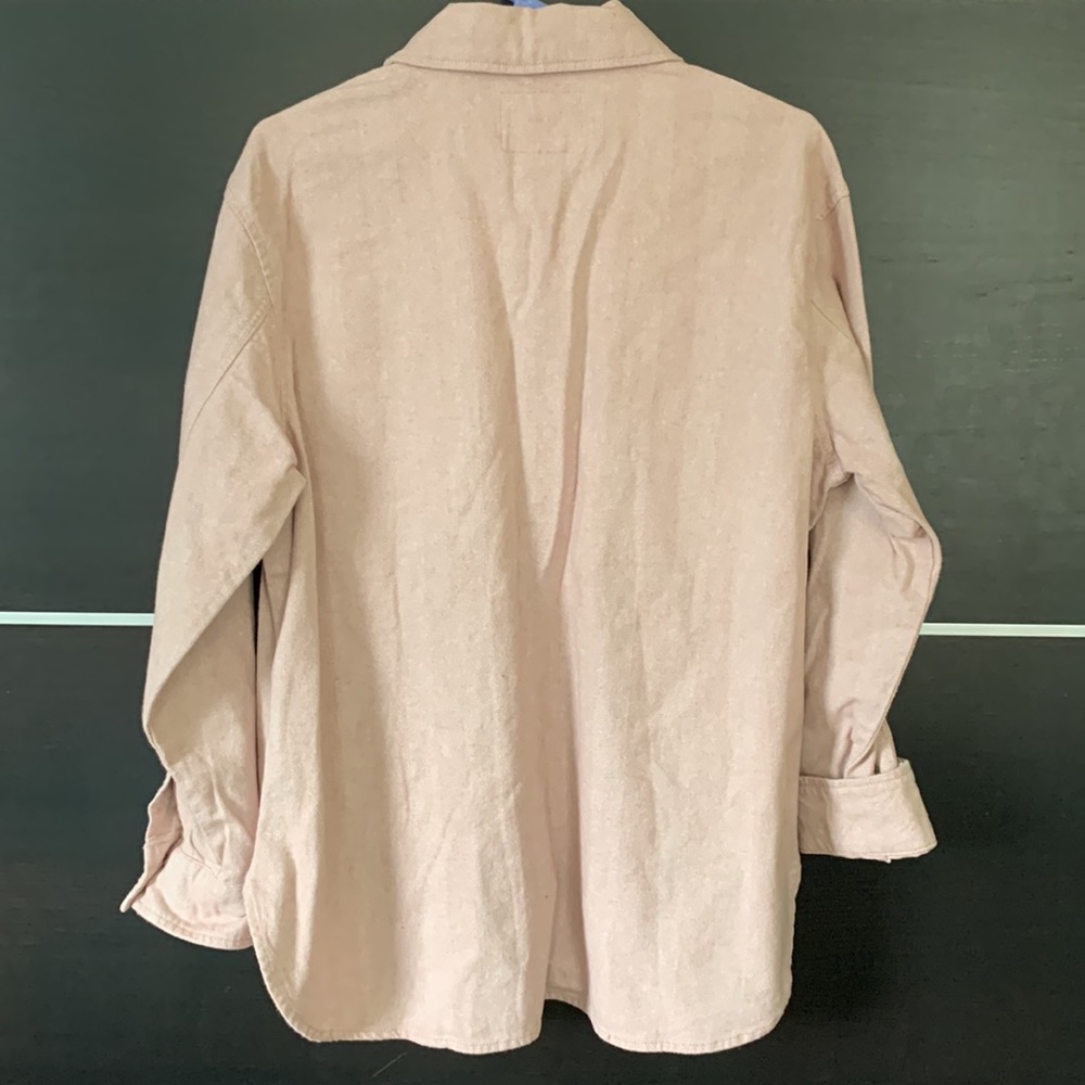 Sanctuary Pink Herringbone Shacket - Picture 15 of 15